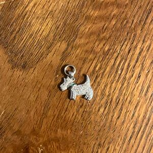 Sterling Silver Westie Pendant for Necklace